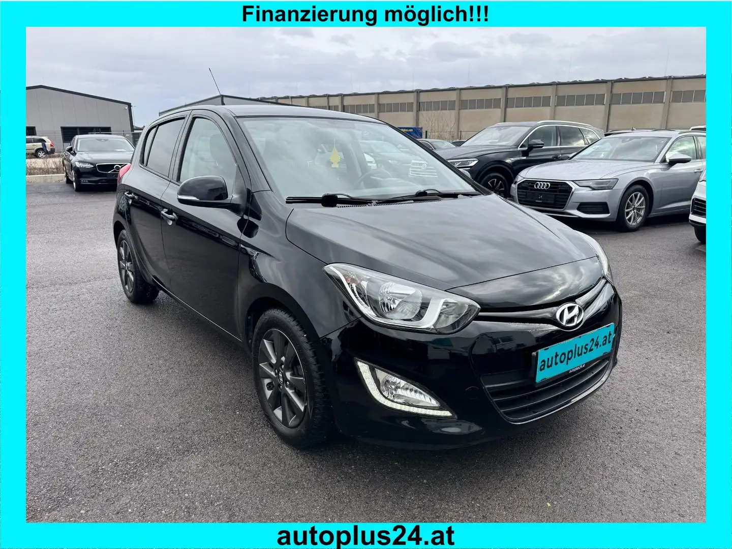 Hyundai i20 1,25 Life Go Schwarz - 1