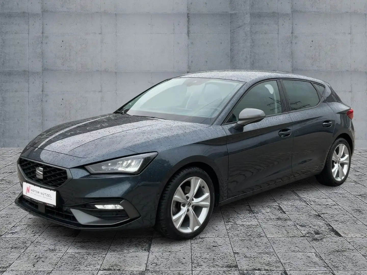 SEAT Leon 2.0 TDI DSG FR-LINE LED+NAV+ACC+SHZ+PDC+RFK Grau - 2