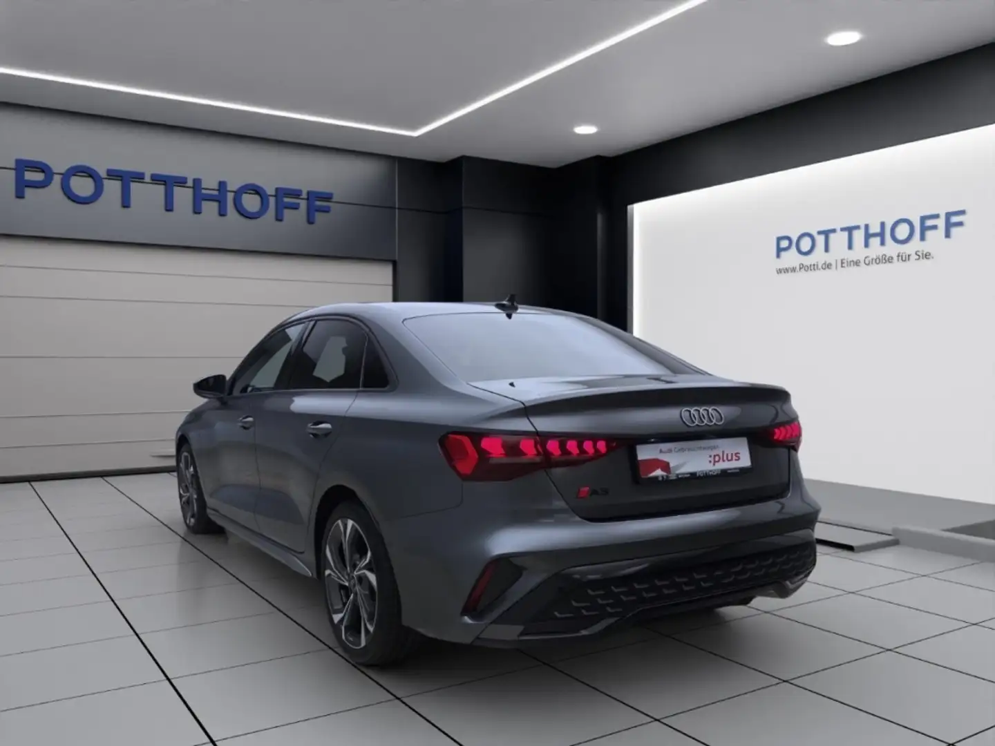 Audi A3 Limousine 30 TFSI S LINE NAVI KAMERA VIRTUAL LM18 Grau - 2