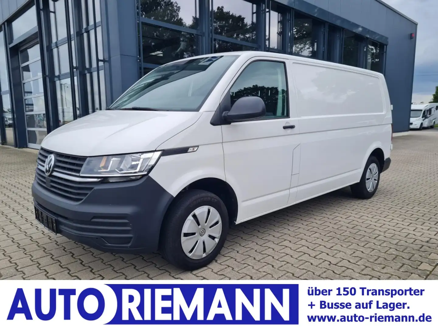 Volkswagen T6.1 Kasten TDi lang Flügeltüren KLIMA Verkleidu Weiß - 1