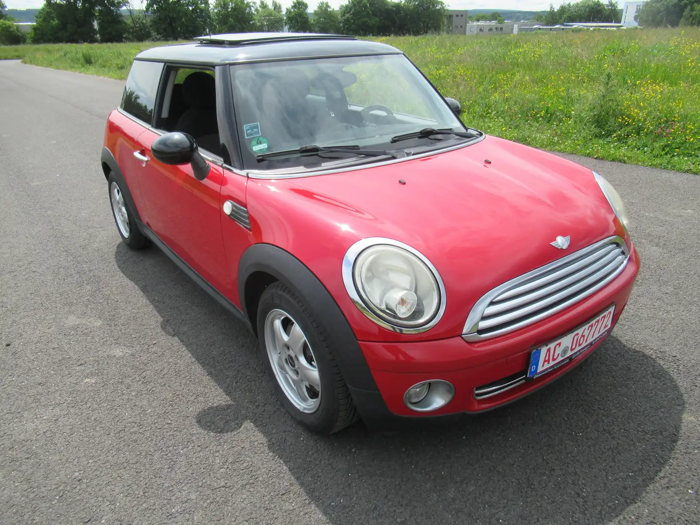 MINI One D 6 Gang-Schiebe-Hebedach-Sitzheizung Rot - 1