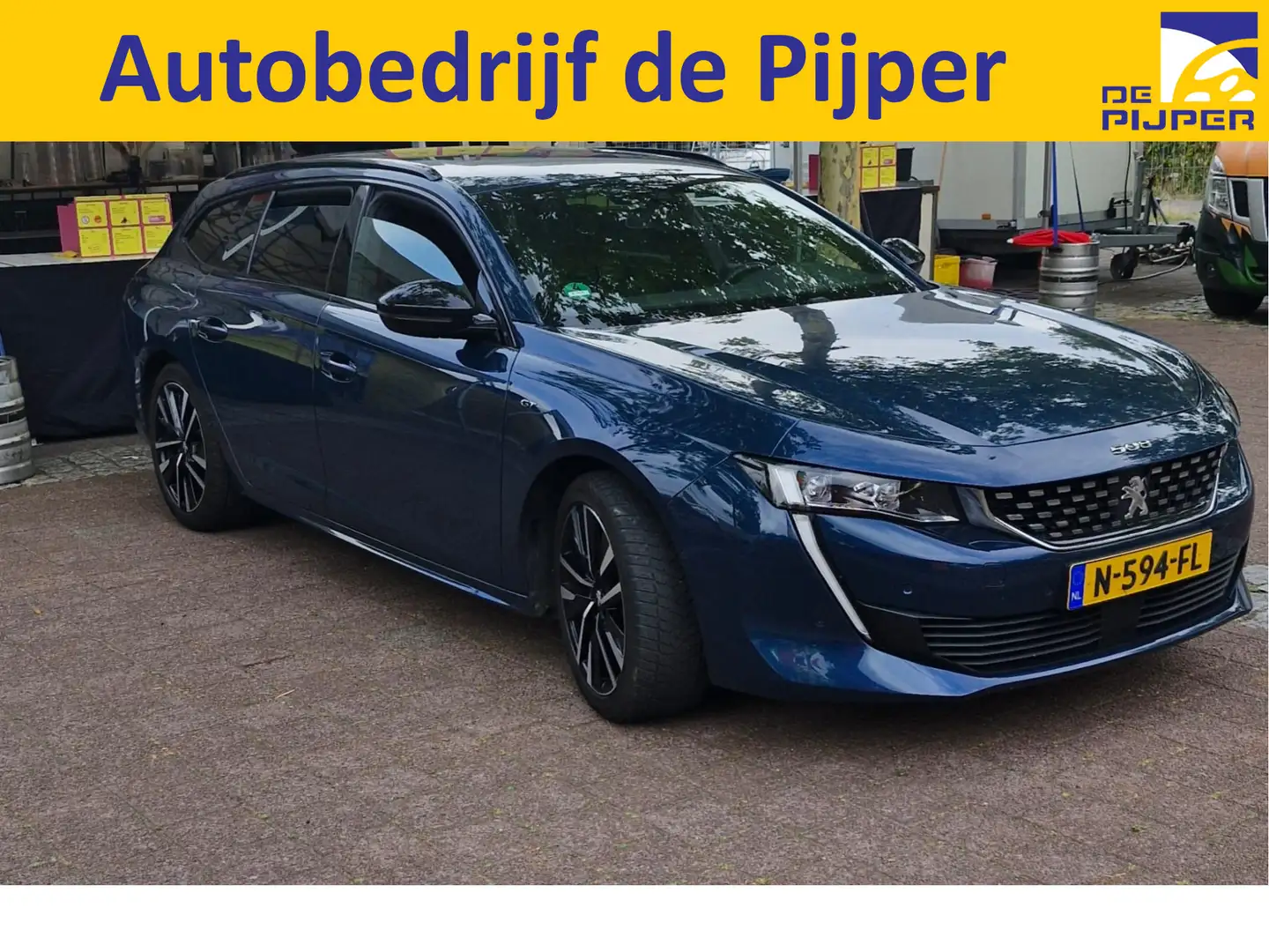 Peugeot 508 SW 1.2 PureTech GT,ORGINEEL NEDERLANDSE AUTO , BOE Bleu - 1