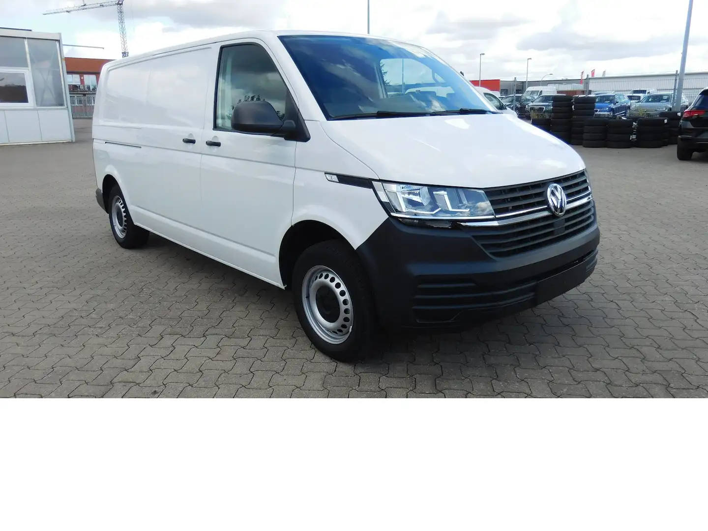 Volkswagen T6.1 Transporter Abt e- Lang 1-Gang Klima Radio Weiß - 2