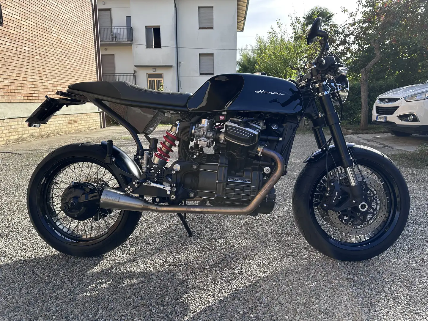 Honda CX 500 Café Racer Negro - 1