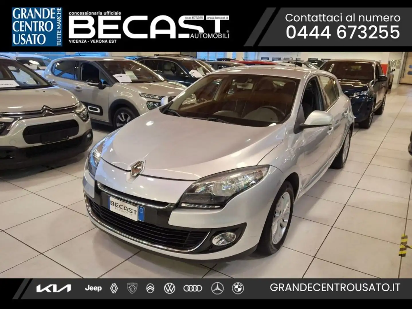 Renault Megane Mégane 1.5dCi 110CV S&S Wave UNICO PROPRIETARIO Argento - 1