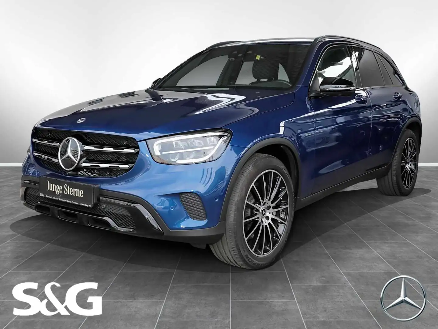 Mercedes-Benz GLC 300 e 4M 360°+MBUX+Sitzhzg.+LED+Night+Distro Blau - 1