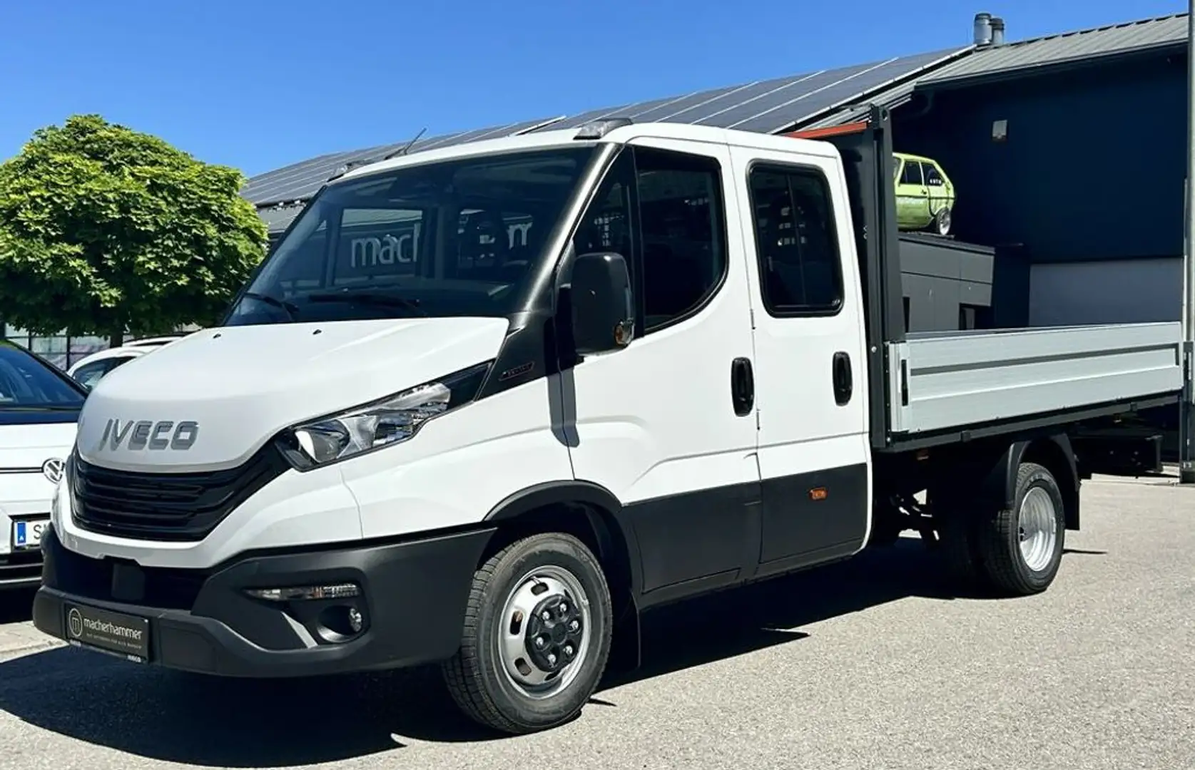 Iveco Daily 35C16H 3.0D L3 DOPPELKABINE PRITSCHE AHK Weiß - 1