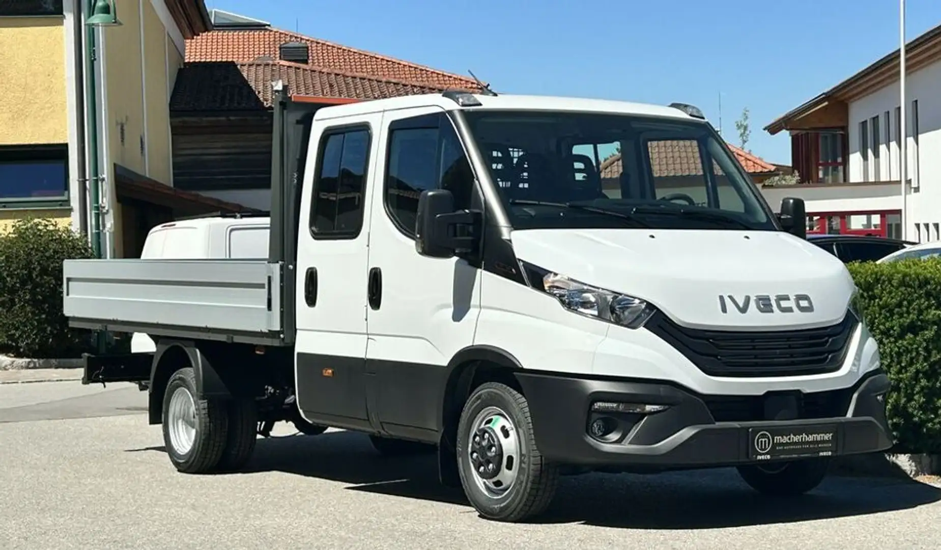Iveco Daily 35C16H 3.0D L3 DOPPELKABINE PRITSCHE AHK Weiß - 2