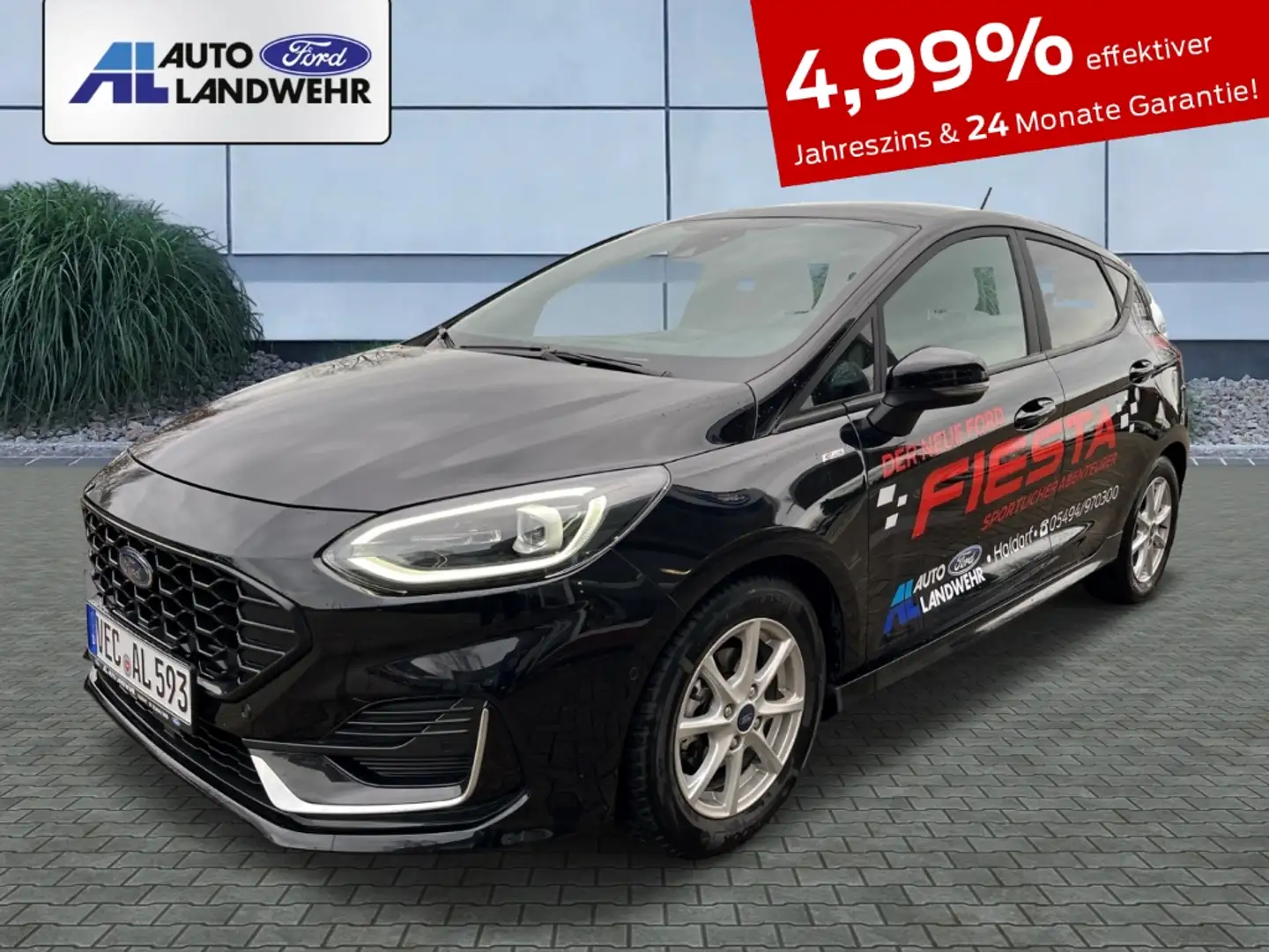 Ford Fiesta ST-Line Vignale 1.0 EcoBoost Panorama Navi Digital Schwarz - 1