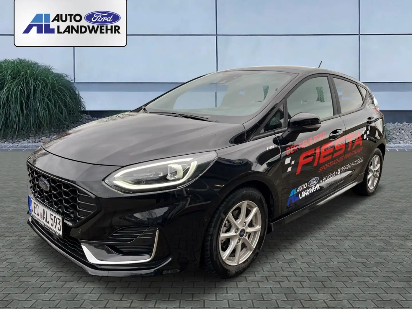 Ford Fiesta ST-Line Vignale 1.0 EcoBoost Panorama Navi Digital Nero - 1