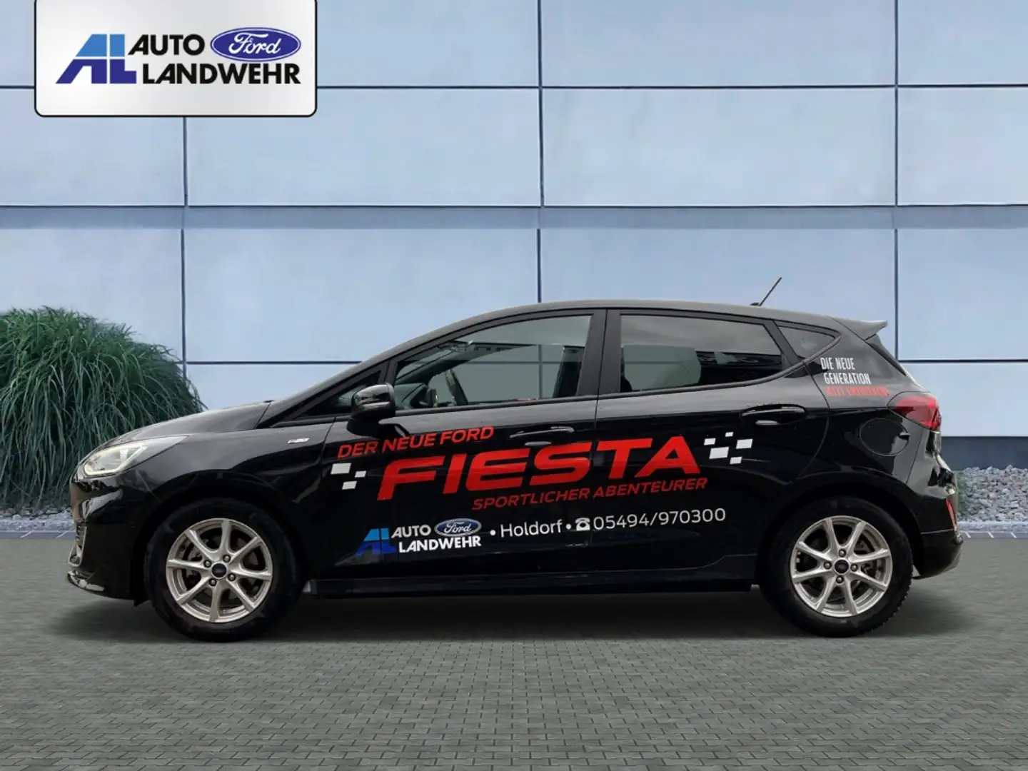 Ford Fiesta ST-Line Vignale 1.0 EcoBoost Panorama Navi Digital Nero - 2