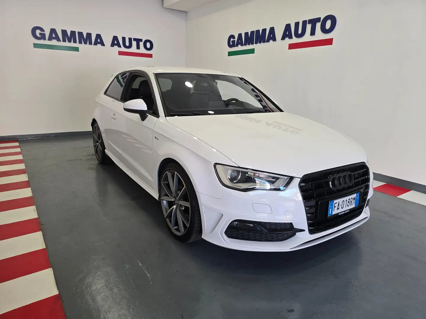 Audi A3 2.0 TDI 3P S-LINE 184CV NAVI MOTORE NUOVO EURO 6 Bianco - 2
