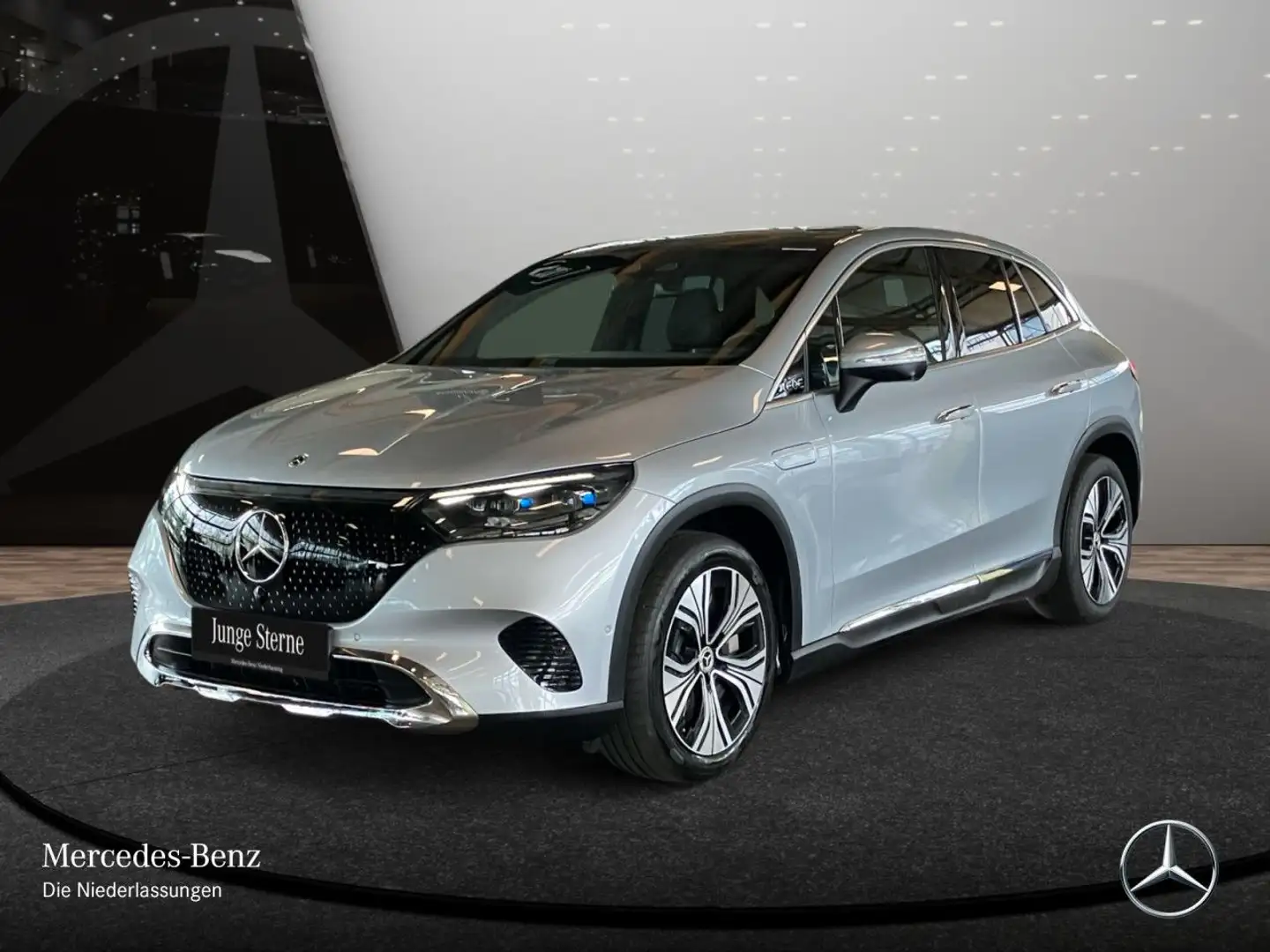 Mercedes-Benz EQE SUV EQE 350 4M AVANTG+PANO+360+BURMESTER+KEYLESS Silber - 2