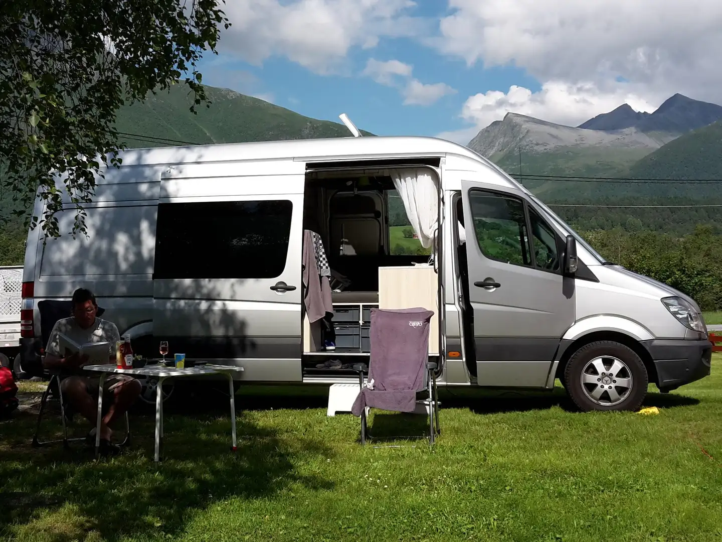 Mercedes-Benz Sprinter 318 CDI Sprinter Argent - 2