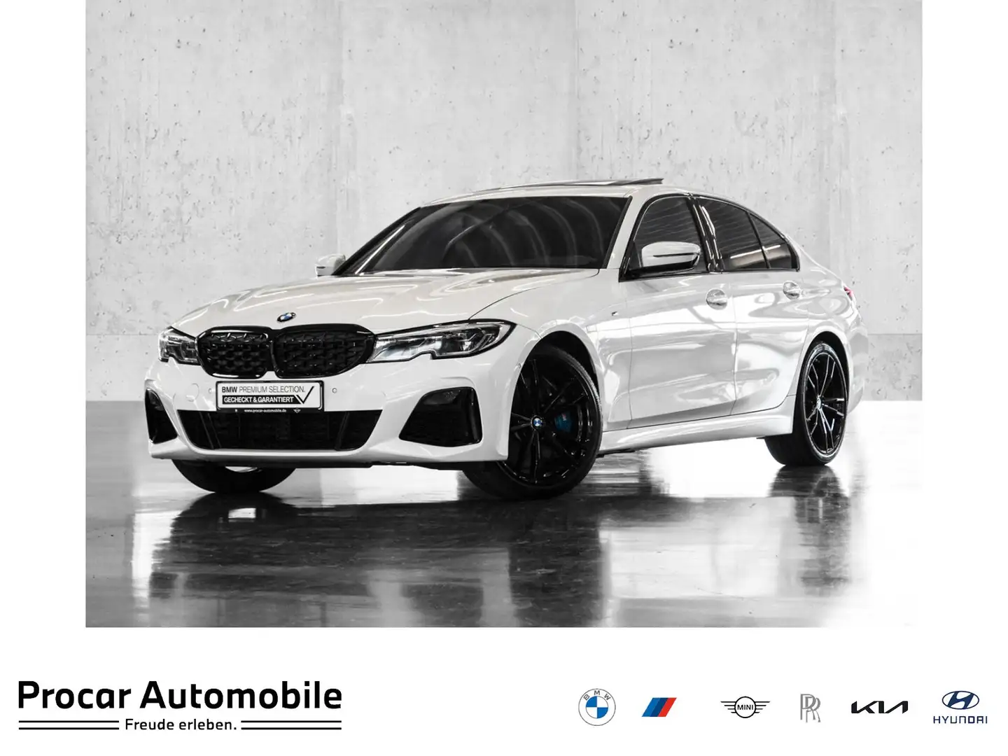 BMW 340 M340i xDrive M-Sport Aut Nav HuD Laser h&k 19" Wit - 1