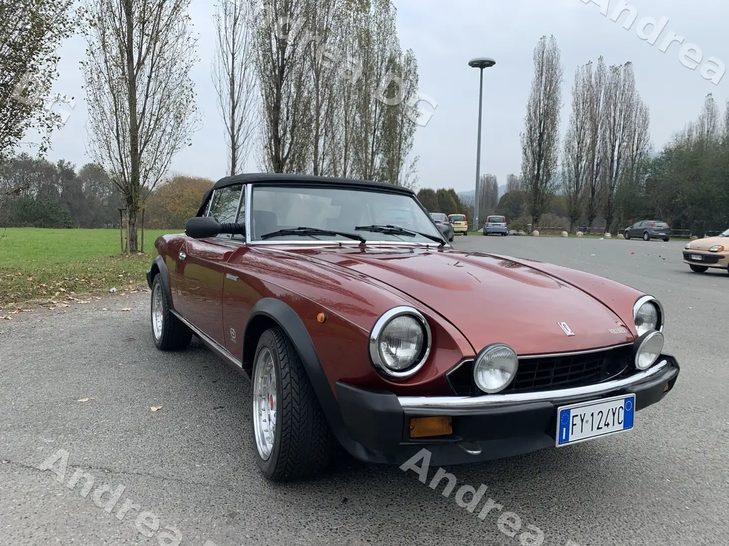 Fiat Spider Europa VOLUMEX Rot - 1