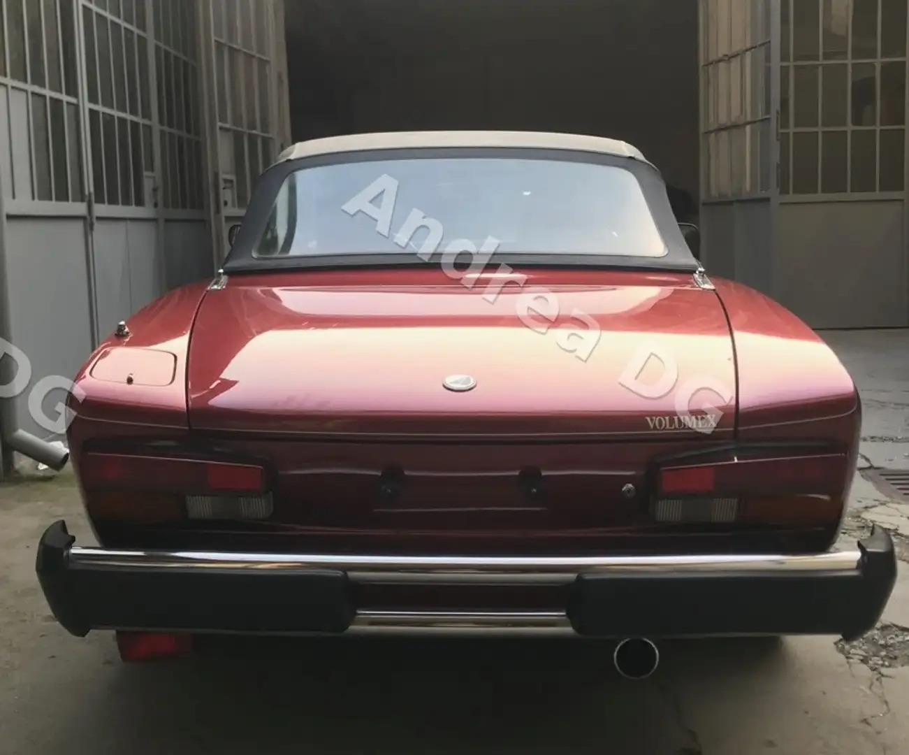 Fiat Spider Europa VOLUMEX Rot - 2
