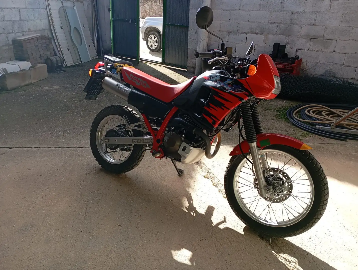 Honda NX 250 dominator Rojo - 2