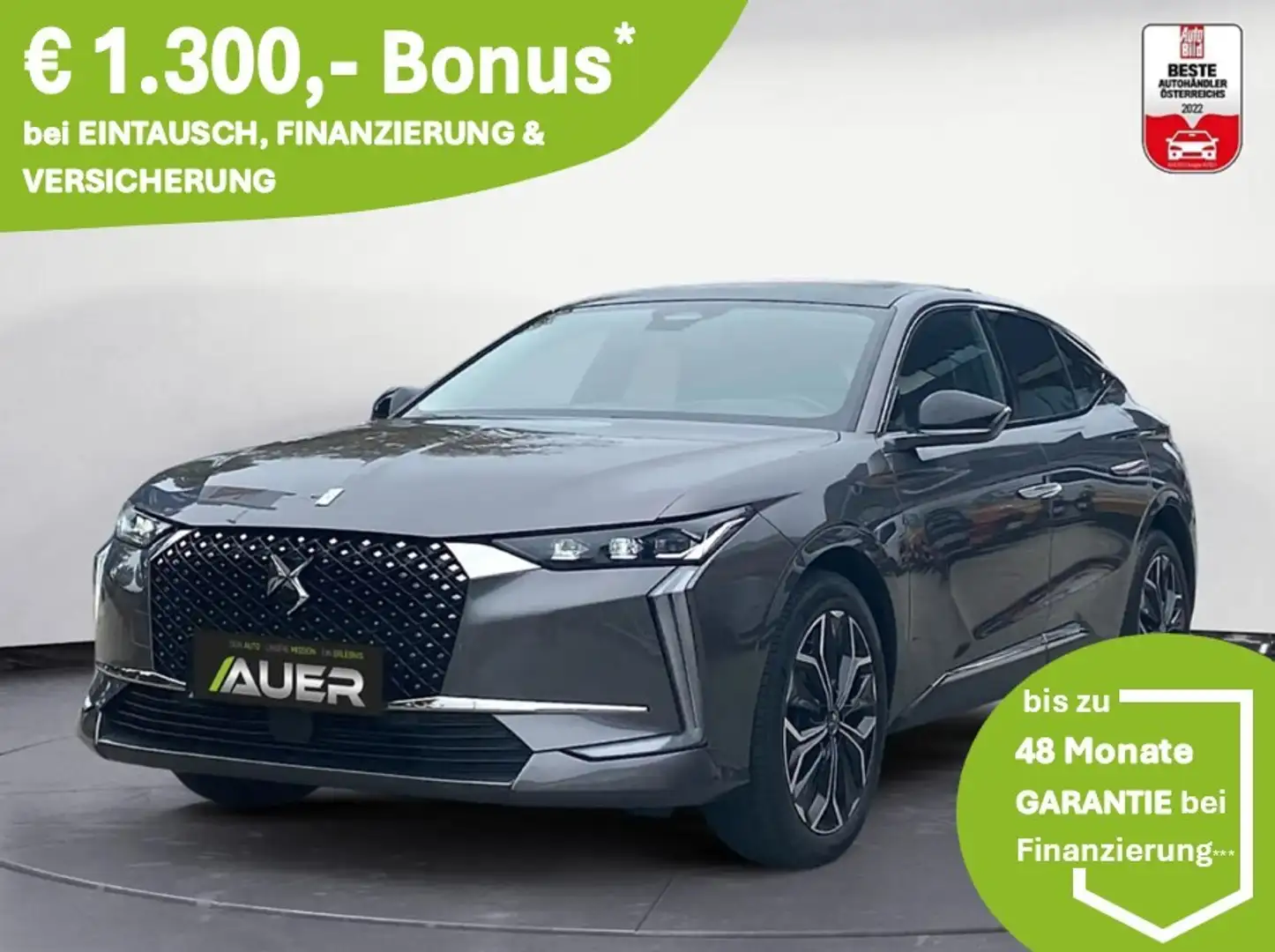 DS Automobiles DS 4 PureTech 130 Opera Aut. | LED | Navi | Schiebedach Grau - 1