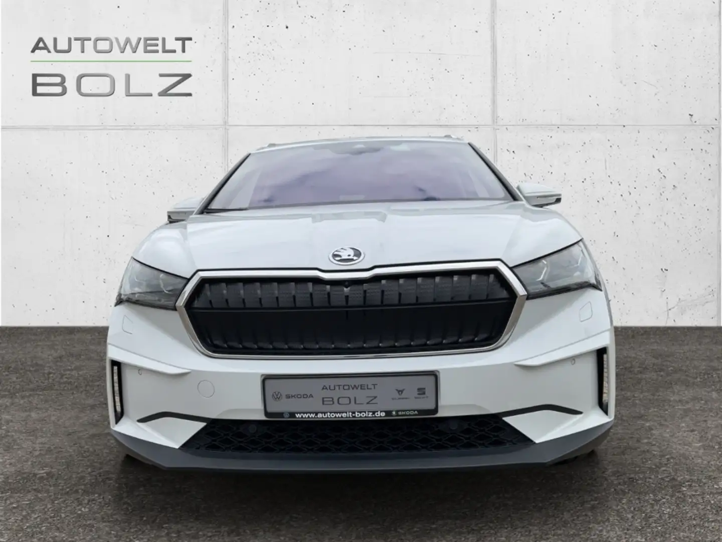 Skoda Enyaq ecoSuite 80 HUD Panodach Navi Leder 360 Grad Digit Weiß - 2