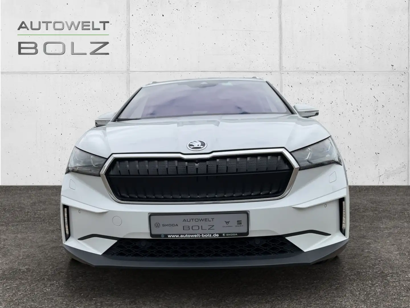 Skoda Enyaq iV ecoSuite 80 HUD Panodach Navi Leder 360 Weiß - 2