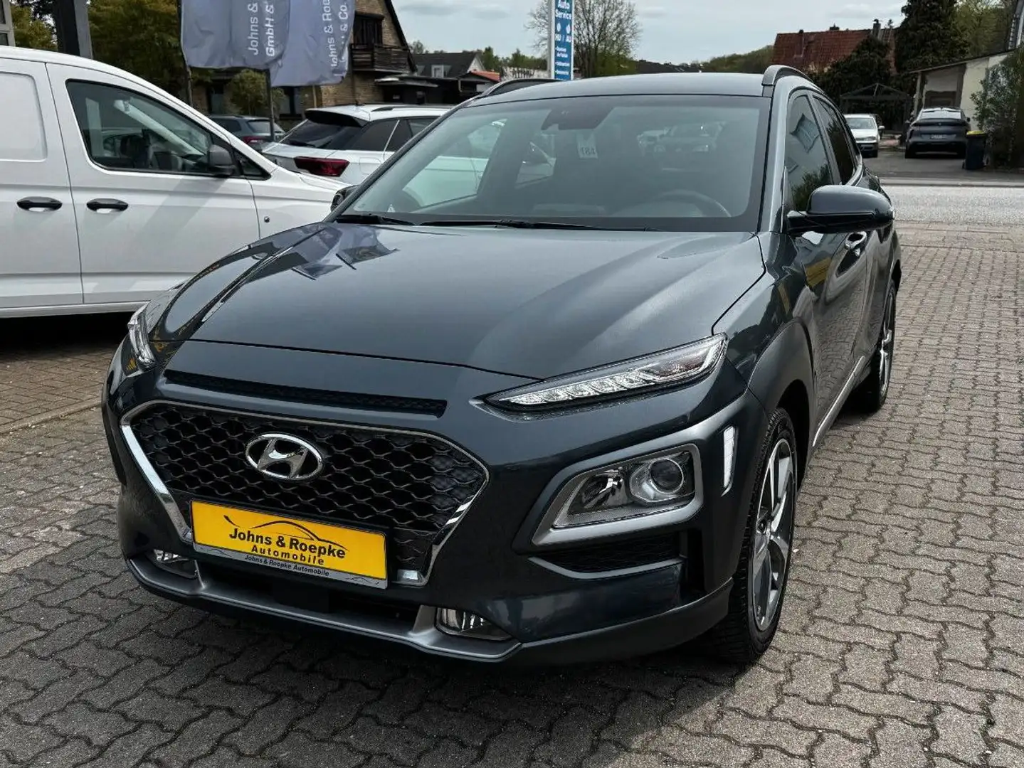 Hyundai KONA Style 2WD Automatik Navi T.Leder Gris - 1
