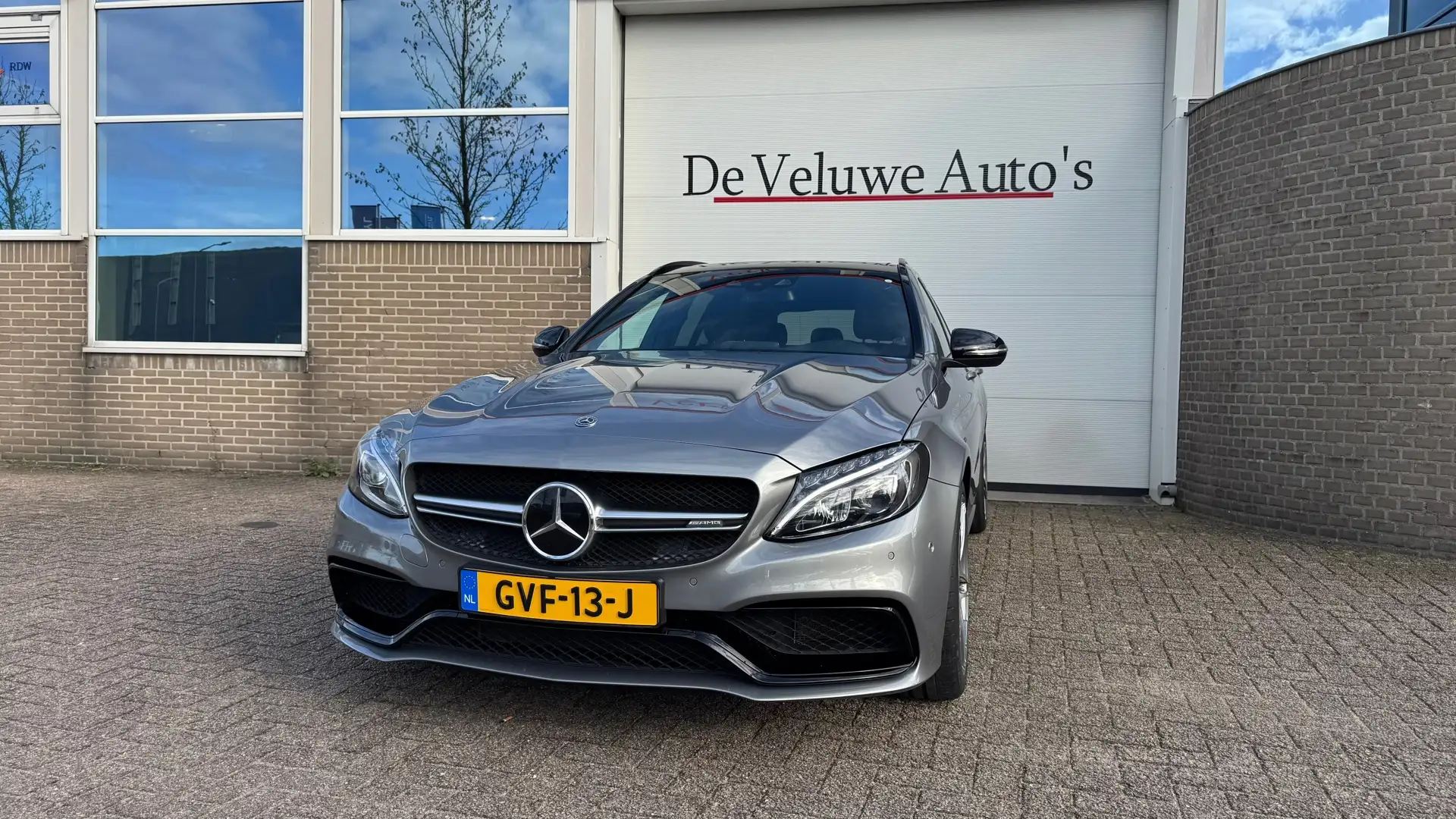 Mercedes-Benz C 63 AMG Estate |Pano|Burmester|476pk| Gris - 2