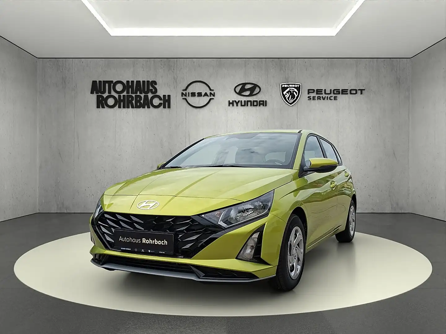 Hyundai i20 1,0 T-GDI Smart Line Gelb - 1