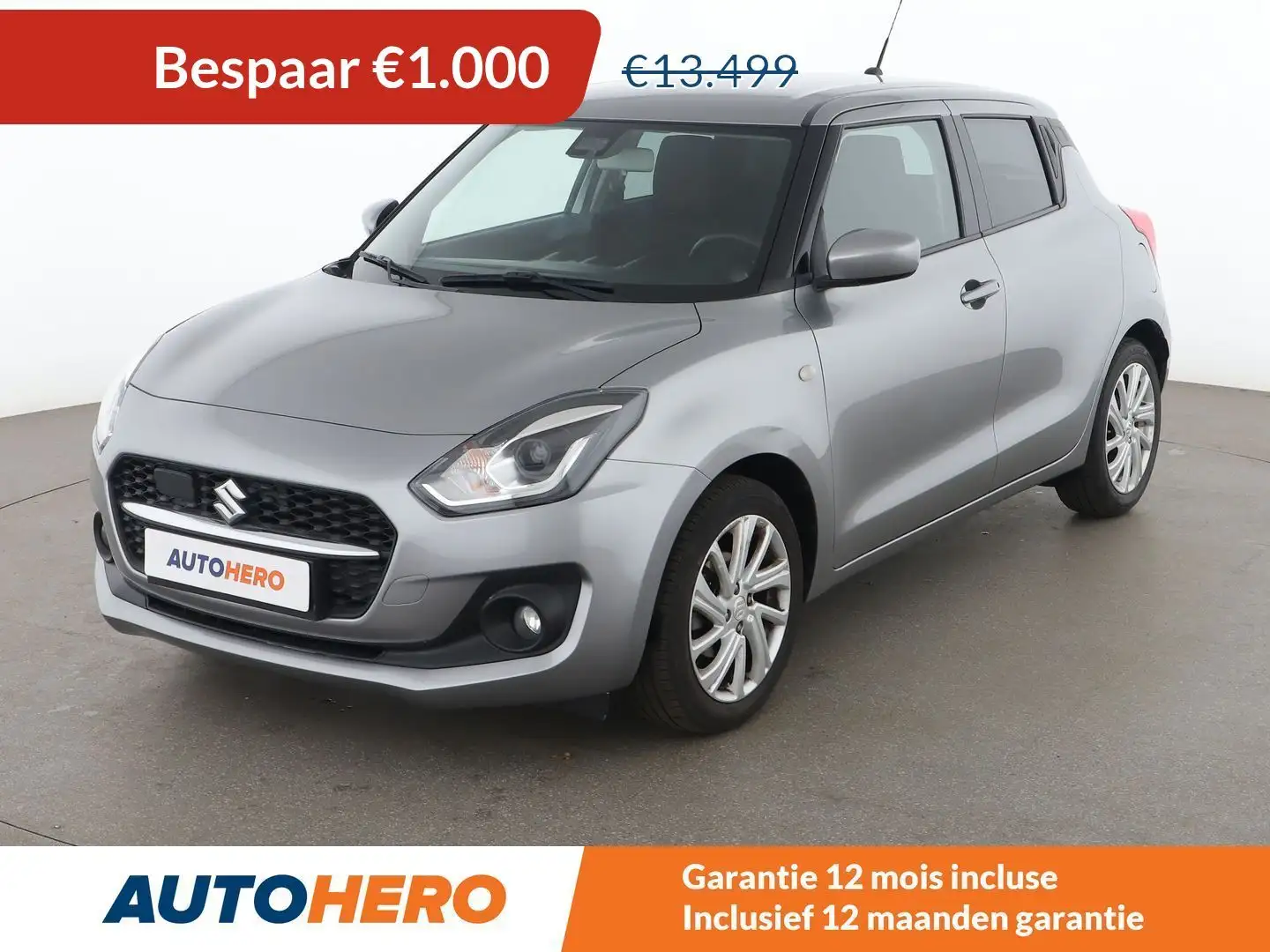 Suzuki Swift 1.2 DualJet Mild-Hybrid ALLGRIP Flash Grijs - 1