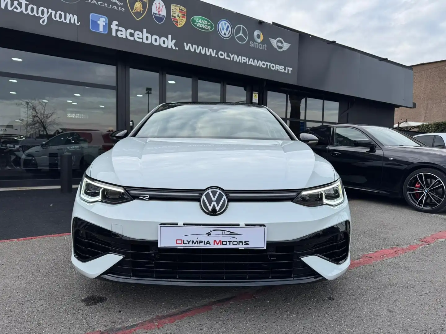 Volkswagen Golf R 2.0 TFSI 4M PERFORMANCE H&K MATRIX KAMERA TETTO Bianco - 2