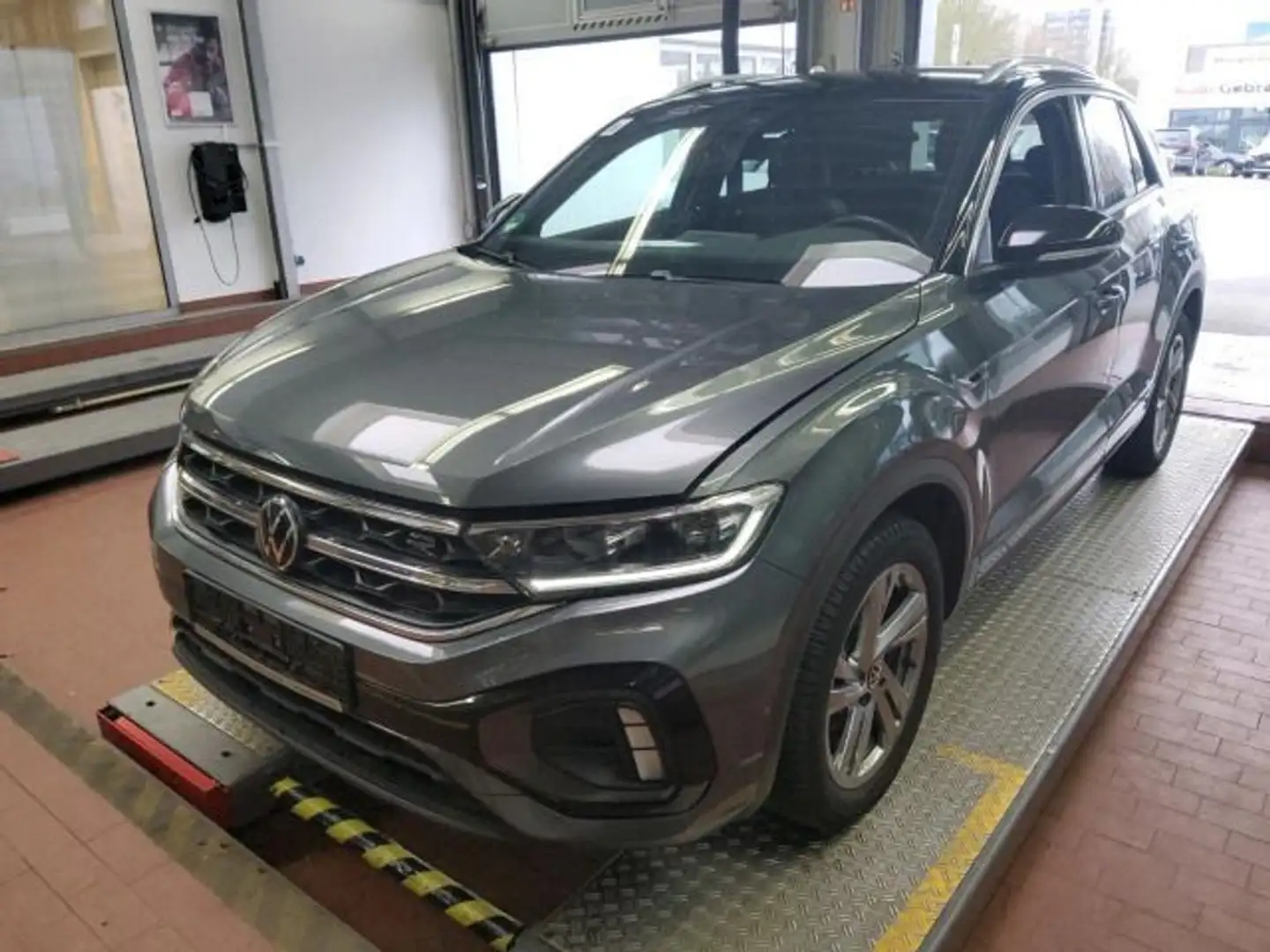 Volkswagen T-Roc 1.0 TSI R-LINE NAVI KAMERA LED+ APP-CONNEC Grau - 2