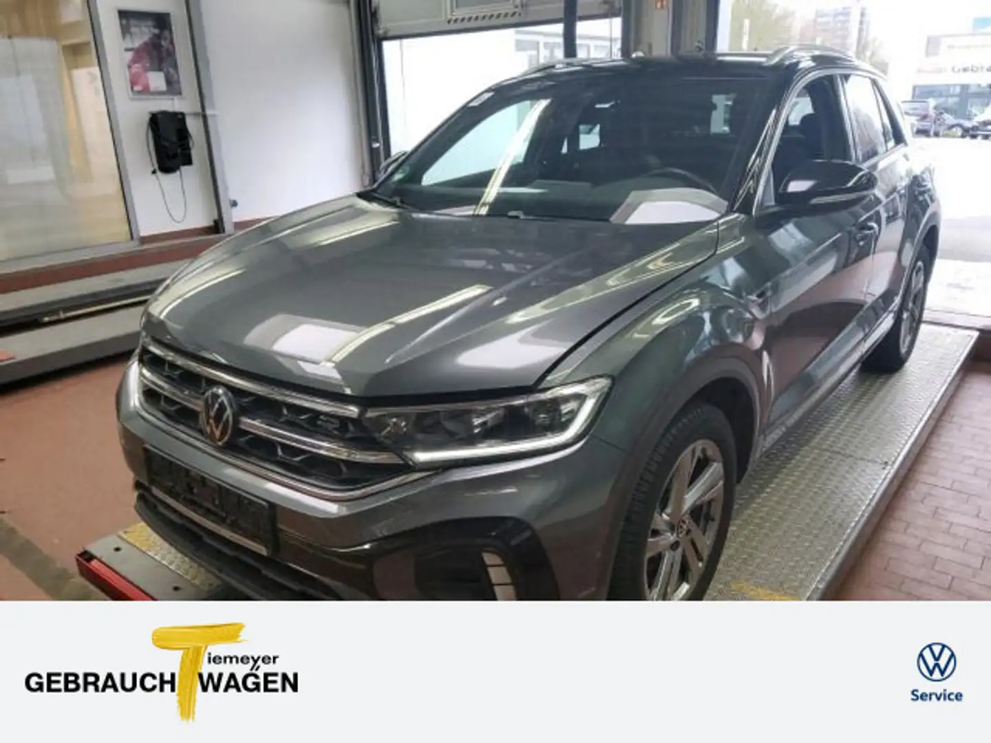 Volkswagen T-Roc 1.0 TSI R-LINE NAVI KAMERA LED+ APP-CONNEC Grau - 1