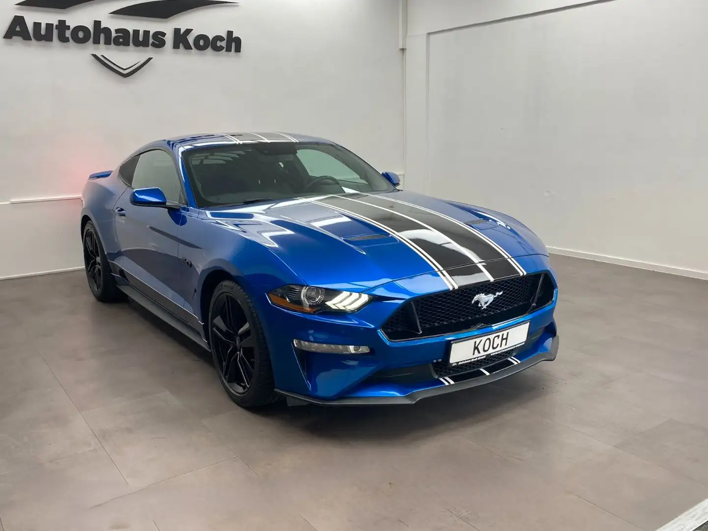 Ford Mustang MUSTANG 5.0 V8 GT 500 SHELBY LOOK! PRACHTSTÜCK Blauw - 1