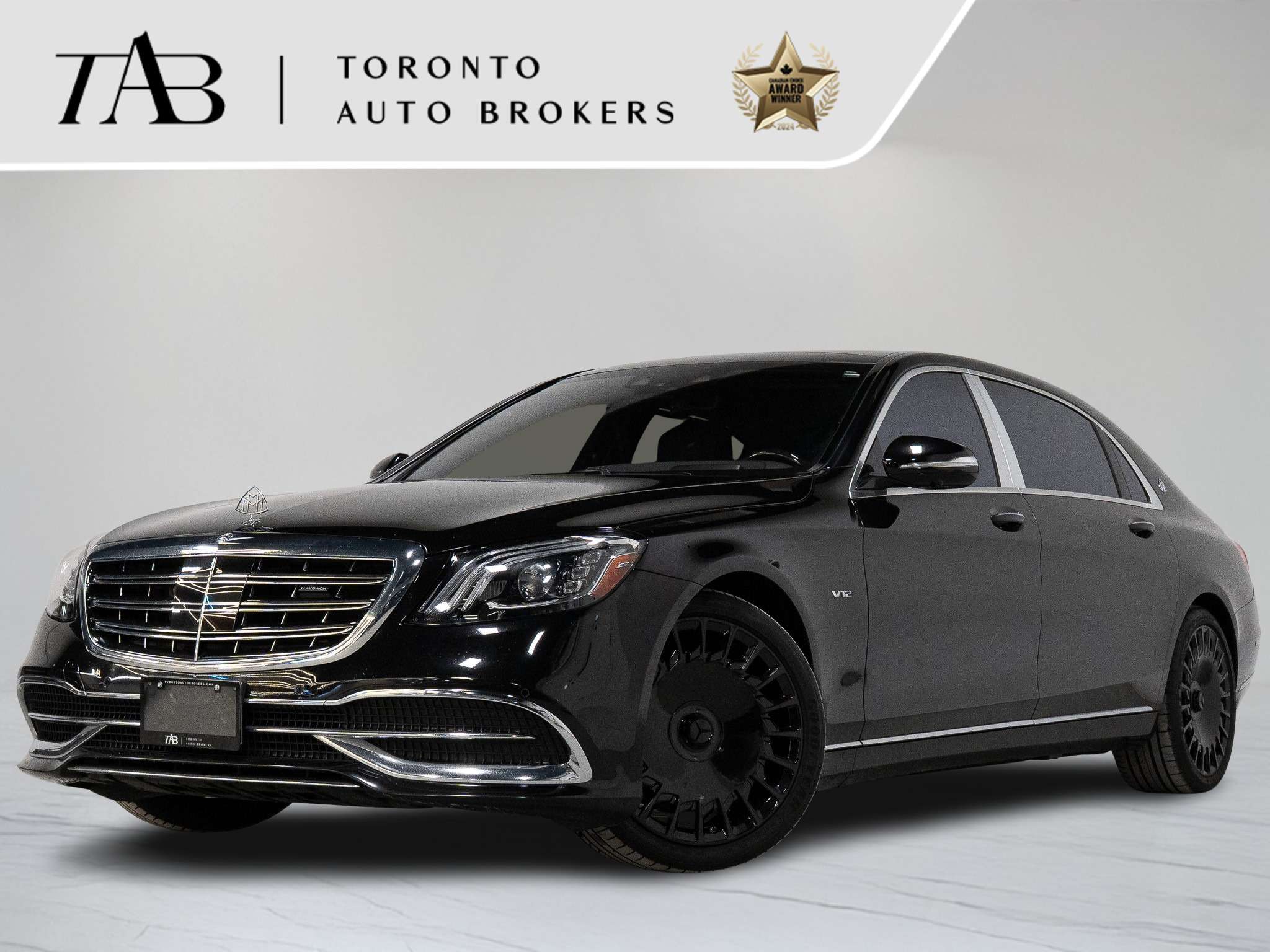 Black 2018 Mercedes-Benz S-Class Sedan Rear-Wheel Drive Automatic