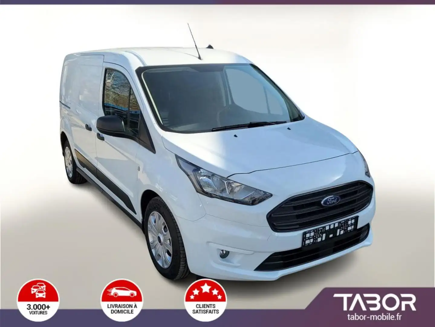 Ford Transit Connect 1.0 EcoBoost 100 Trend L2 Blanc - 1