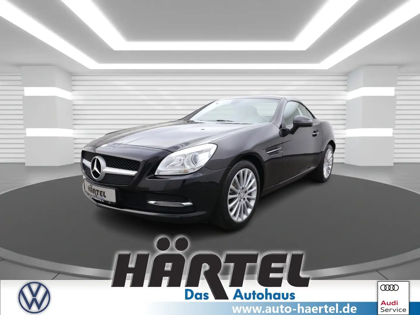 Mercedes-Benz SLK 200 CGI Roadster (+LEDER+NAVI) Bluetooth Klima Schwarz - 1