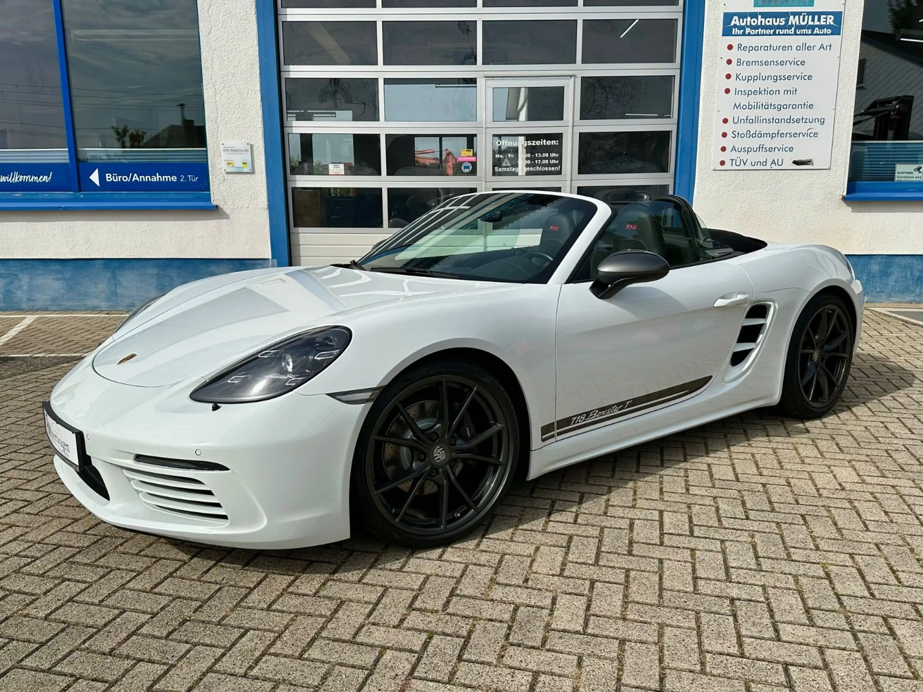 Porsche Boxster T, MwSt. , PASM, PDLS+, Sportabgasanlage