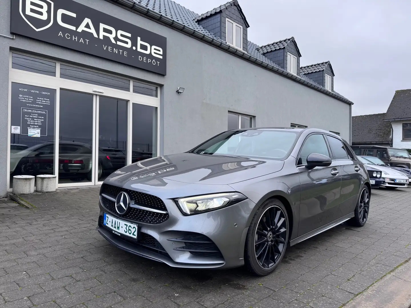 Mercedes-Benz A 200 A 200 AMG EU6d CARPLAY COLOR ENTRETIENS A JOUR Grijs - 1