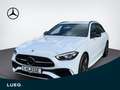 Mercedes-Benz C 220 d T AMG-EDITION+ADVANCED+LED+NIGHT+AHK Blanc - thumbnail 1