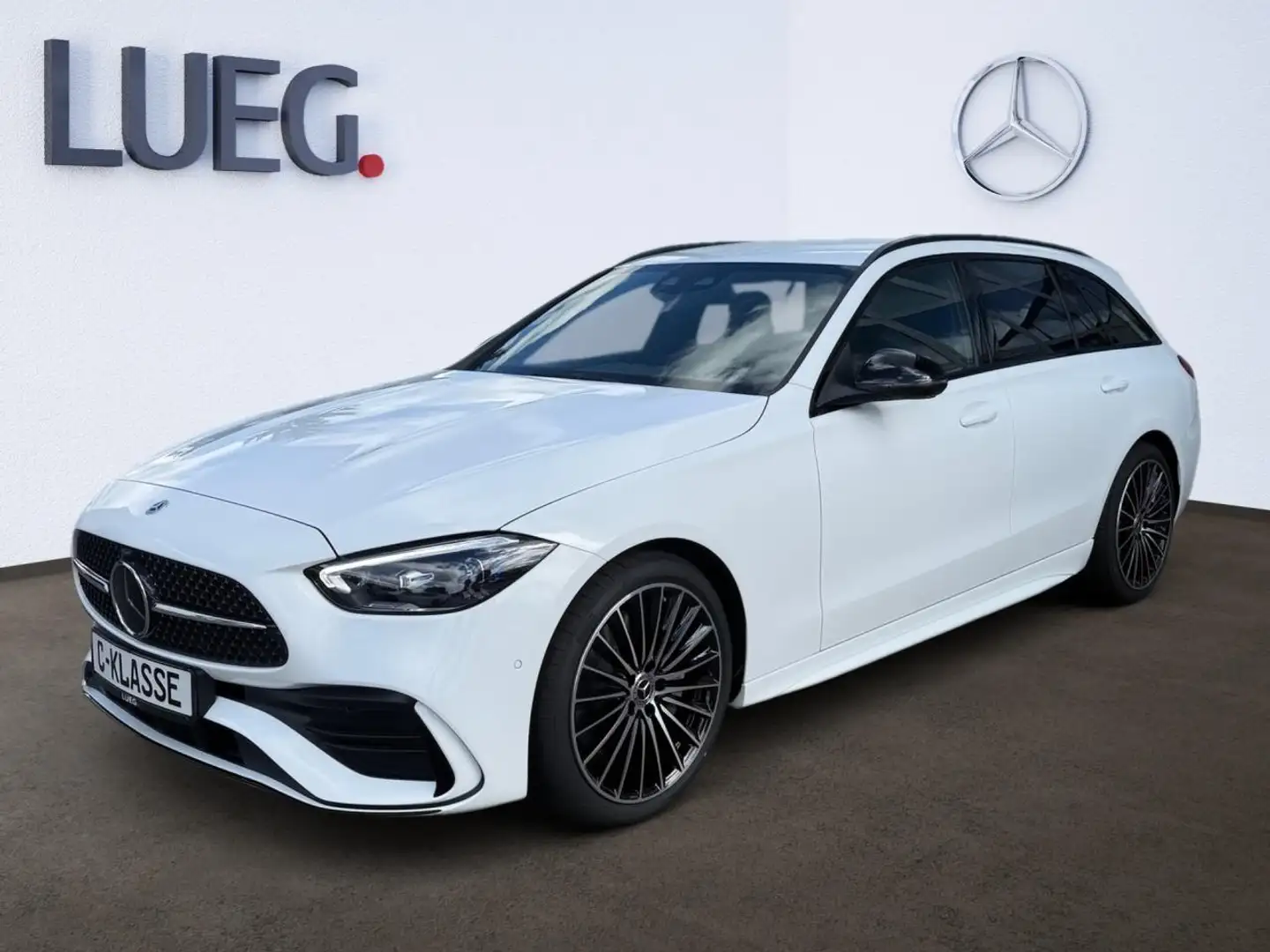 Mercedes-Benz C 220 d T AMG-EDITION+ADVANCED+LED+NIGHT+AHK Weiß - 2