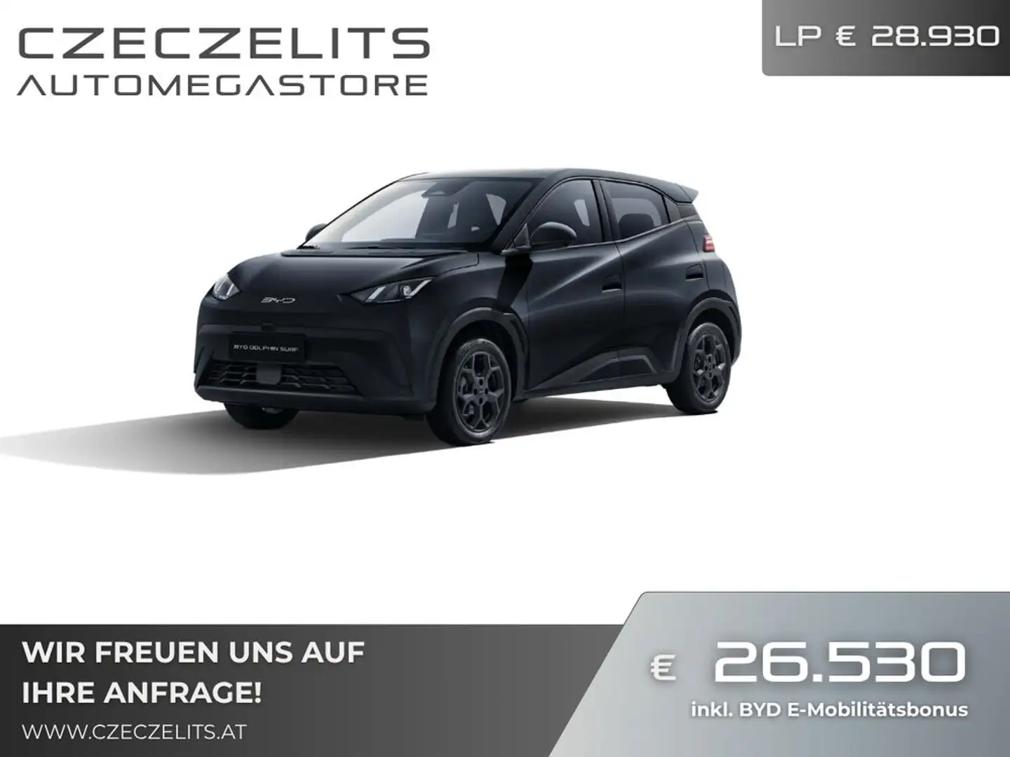 BYD Dolphin Surf Comfort *in Kürze Verfügbar* Schwarz - 1