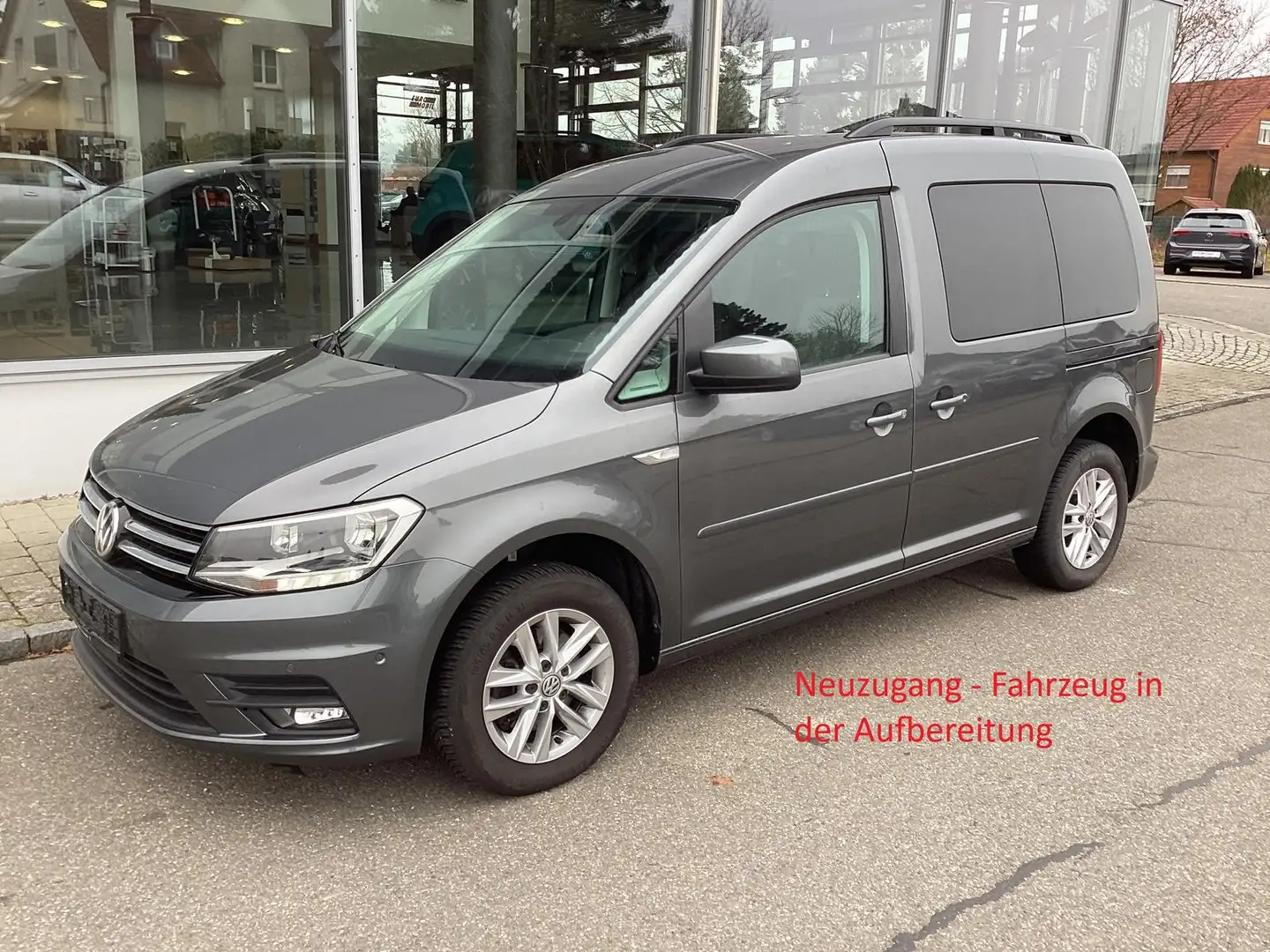 Volkswagen Caddy 2.0 TDI Comfortline/Kamera/Standhzg/AHK Grau - 1