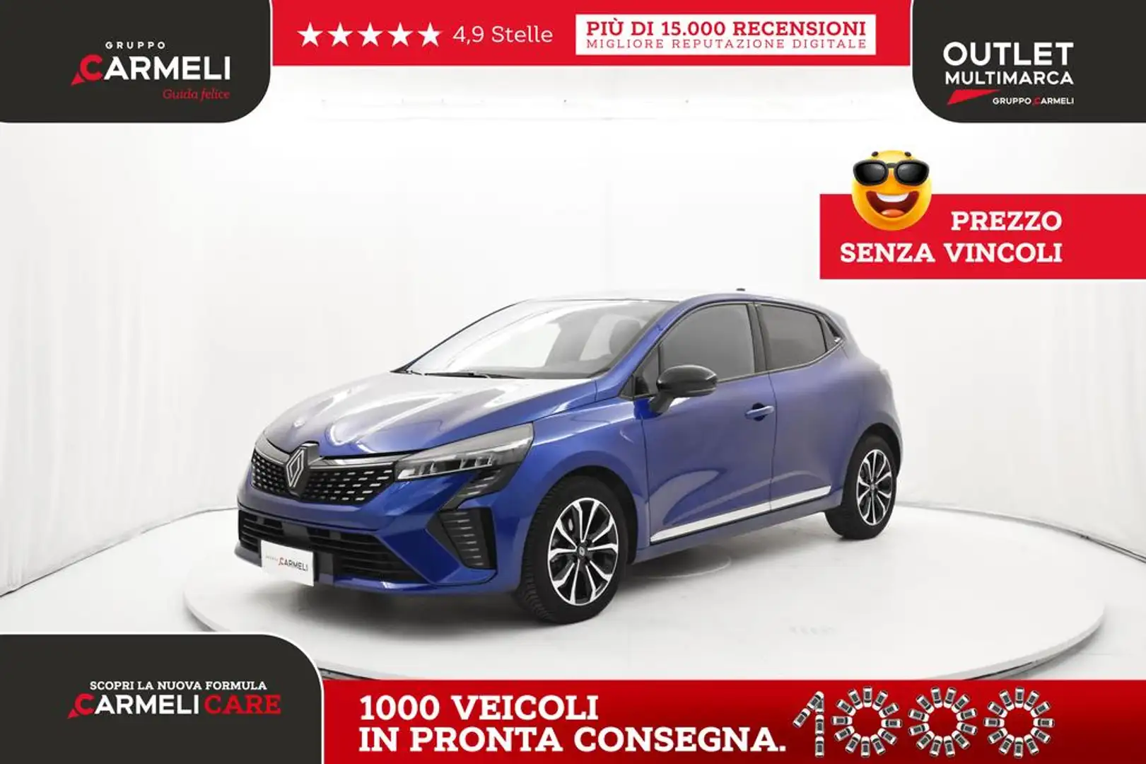 Renault Clio 1.0 tce Techno 90cv Blau - 1