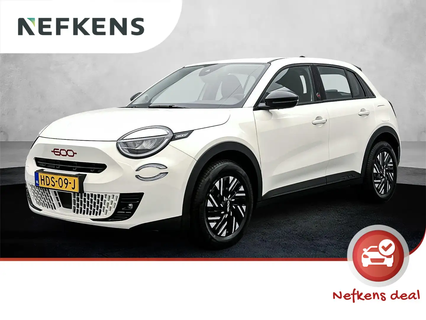 Fiat 600e EV RED 54 kWh 156 pk | Navigatie via Apple Carplay White - 1