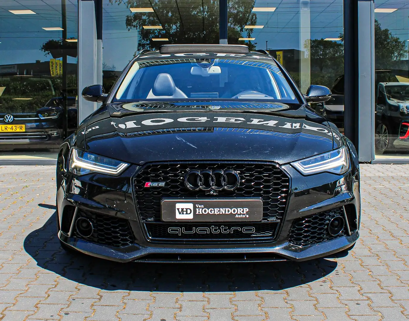 Audi RS6 4.0 TFSI AKRA Perf. PL+ 305km KERAMISCHE PANO 605P Zwart - 2