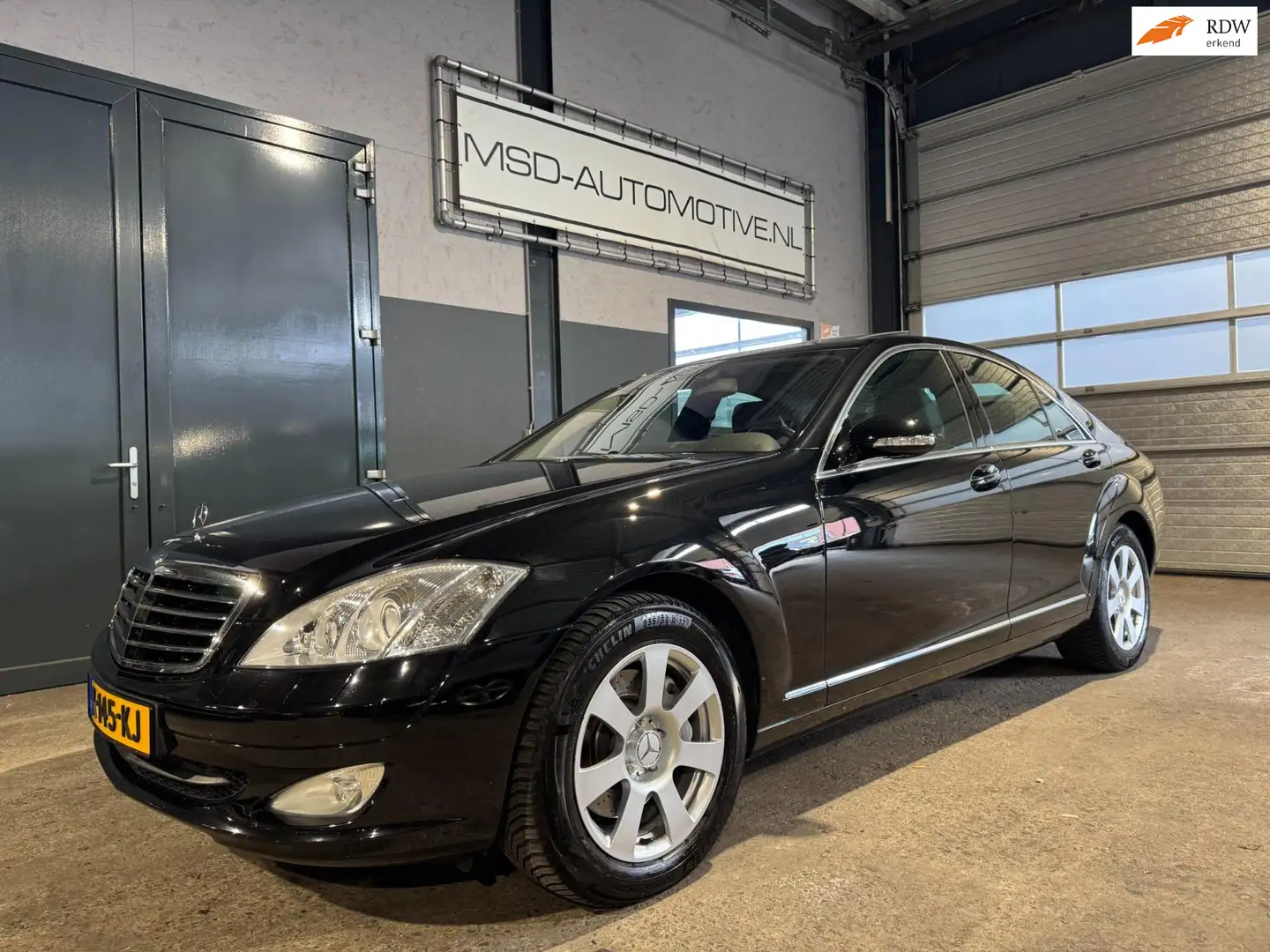 Mercedes-Benz S 350 Youngtimer Nieuwstaat Onderhouden Чорний - 1