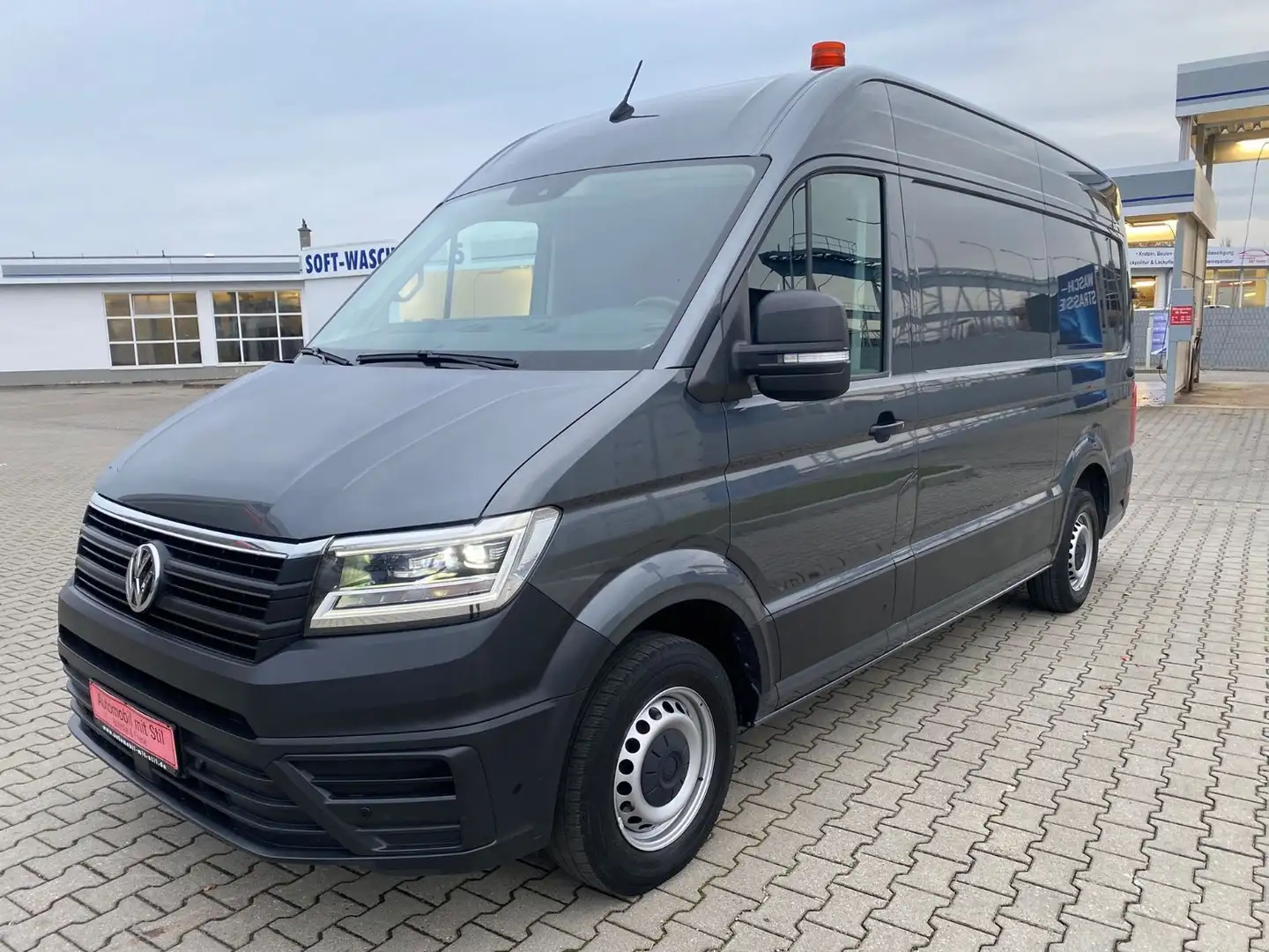 Volkswagen Crafter Kasten 35 M Lang Hochdach DSG LED AHK Grau - 1