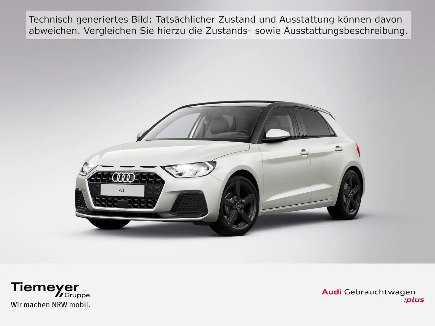 Audi A1 25 TFSI ADVANCED LM17 VIRTUAL SOUND Argento - 1