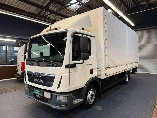 MAN TGL 8.190 PRITSCHE + PLANE LBW KLIMA 63TKM AHK