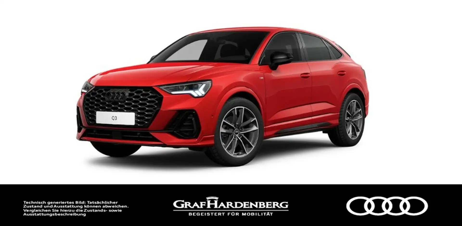 Audi Q3 Sportback 35 TDI S line Virt.Cockpit LED Navi Rot - 2